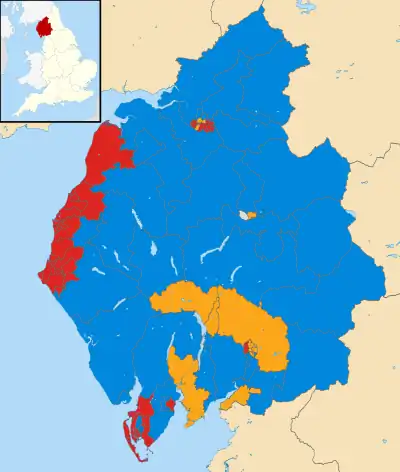 2001 results map