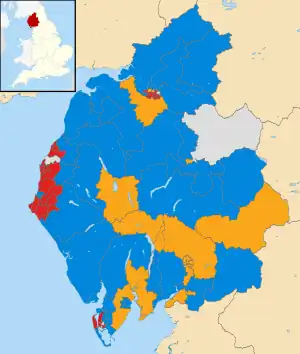 2009 results map