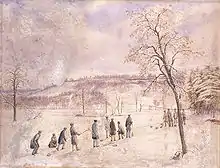 Curling in High Park 1836