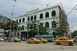 The Currency Building undergoing renovations and restorations