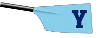 Image showing the rowing club's blade colours