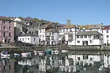 Custom House Quay and King Charles Quay, North Quay, quay walls and steps