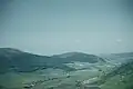 Cwm Penmachno from the south (quarry in foreground), 1969.