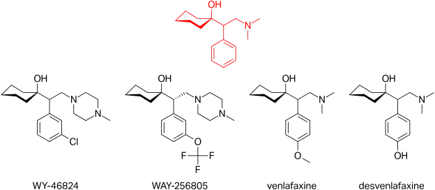 Cycloalkanol ethylamine scaffold