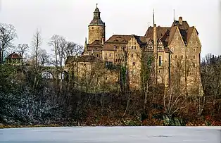 The castle in winter