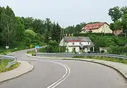 Houses in Dąbrówka, Olsztyn county