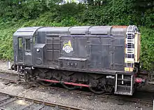 Class 10 (D3452) in BR blue livery at Bodmin General on 28 August 2003