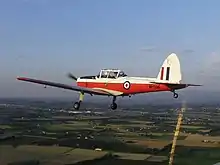 Chipmunk T.10 previously used by AEFs until 1996.