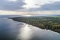 View of Stanislav from the Black Sea