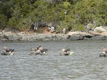 Legionnaires at Mayotte.