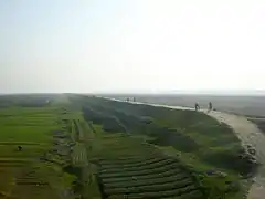 A North Korean agricultural landscape