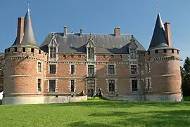 The chateau in Le Plessis-Brion