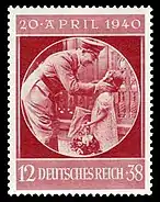 Hitler stamp