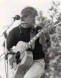 At the Apple Valley Family Folk Festival, 1992.