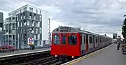 D stock train at Parsons Green