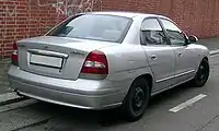 Daewoo Nubira sedan (facelift)