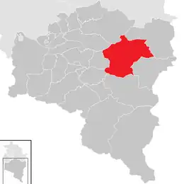 Location in the district