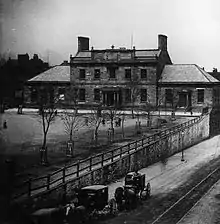 Original Dalhousie University building circa 1871