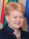 Dalia GrybauskaitėCouncil Chair(2014–2019)President of Lithuania(2009–2019)