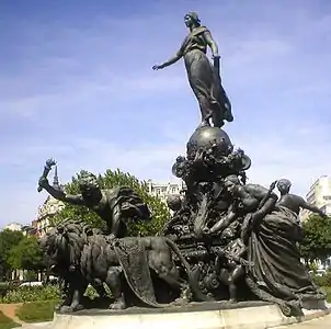 Triumph the Republic, in the Place de la Nation, by Jules Dalou (1889)