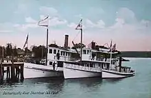 Steamboat fleet in 1906