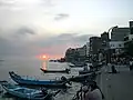 Tamsui waterfront at sunset