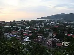 Dapitan City overlooking Ilihan Hill