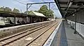 Southbound view from platform 1