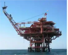 Image 40An offshore platform in the Darfeel Gas Field (from Egypt)