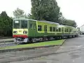 Unit 8633 at Inchicore Works shortly after delivery in 2004.