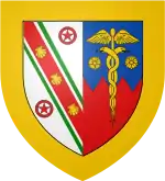 Darwin College heraldic shield