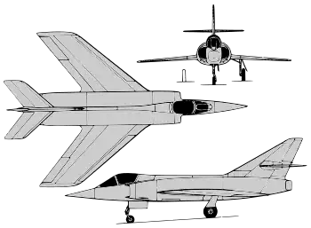 Multi-angled depiction of an Etendard IV