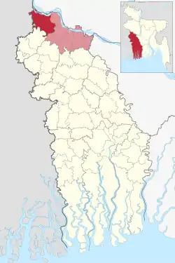 Location of Daulatpur