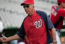 Davey Johnson managed the Nationals from 2011 to 2013.