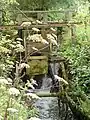 Mill wheel of the De Watermeulen at Ottergem