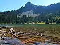 Deadwood Lake seen with Deadwood Peak