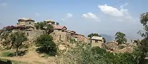 Image 9Some of the buildings of the Christian monastery complex in Eritrea was built during 1350s but is much older than the oldest monastery Debre Sina (monastery)  from 4th century (from History of Eritrea)