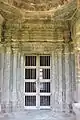 Decorative lintel and door jamb with domical ceiling in the lateral entrance to the Mahadeva temple at Itagi