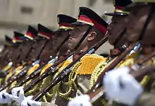 Image 62Egyptian honor guard soldiers during a visit of U.S. Navy Adm. Mike Mullen (from Egypt)