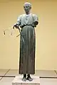 Charioteer of Delphi, bronze, 475 BCE,