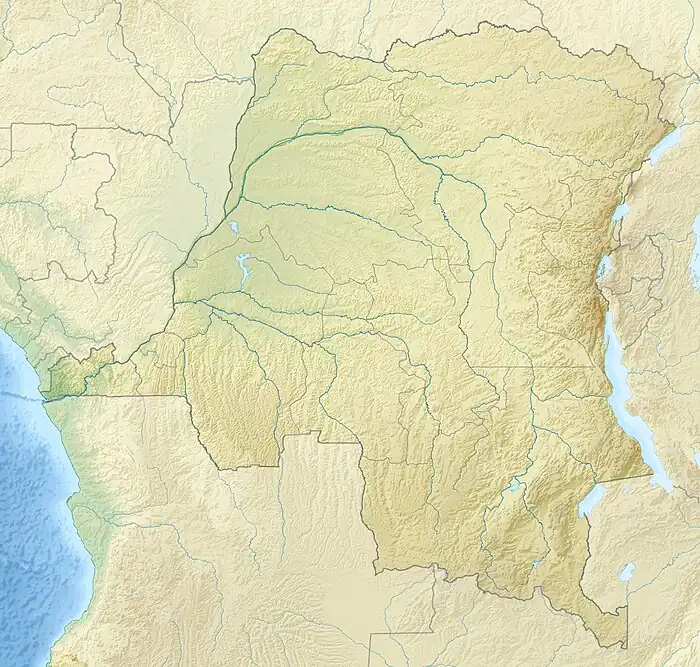 Itombwe Mountains is located in Democratic Republic of the Congo