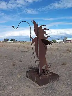 The Demon Sculpture in Hooper