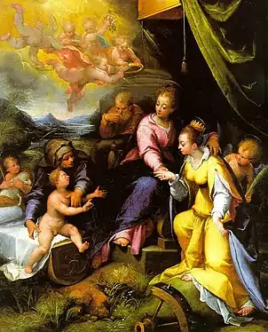 The Holy Family with the Infant Saint John the Baptist (National Galleries of Scotland)