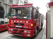 A Hong Kong Fire Services Department Dennis Sabre in Kowloon