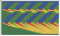 Figure 3. Density plot for the example with offset of 0 seconds