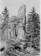 The Hübichenstein, in Harz