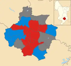 1991 results map