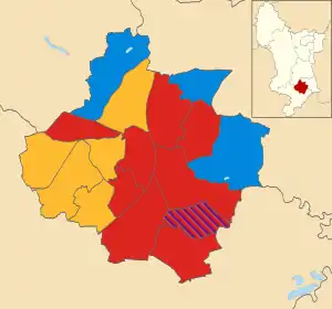 2004 results map