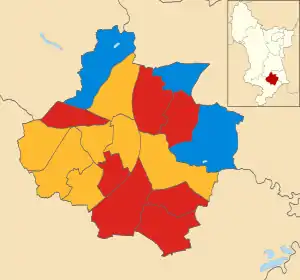 2006 results map