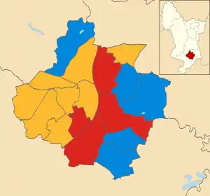 2008 results map